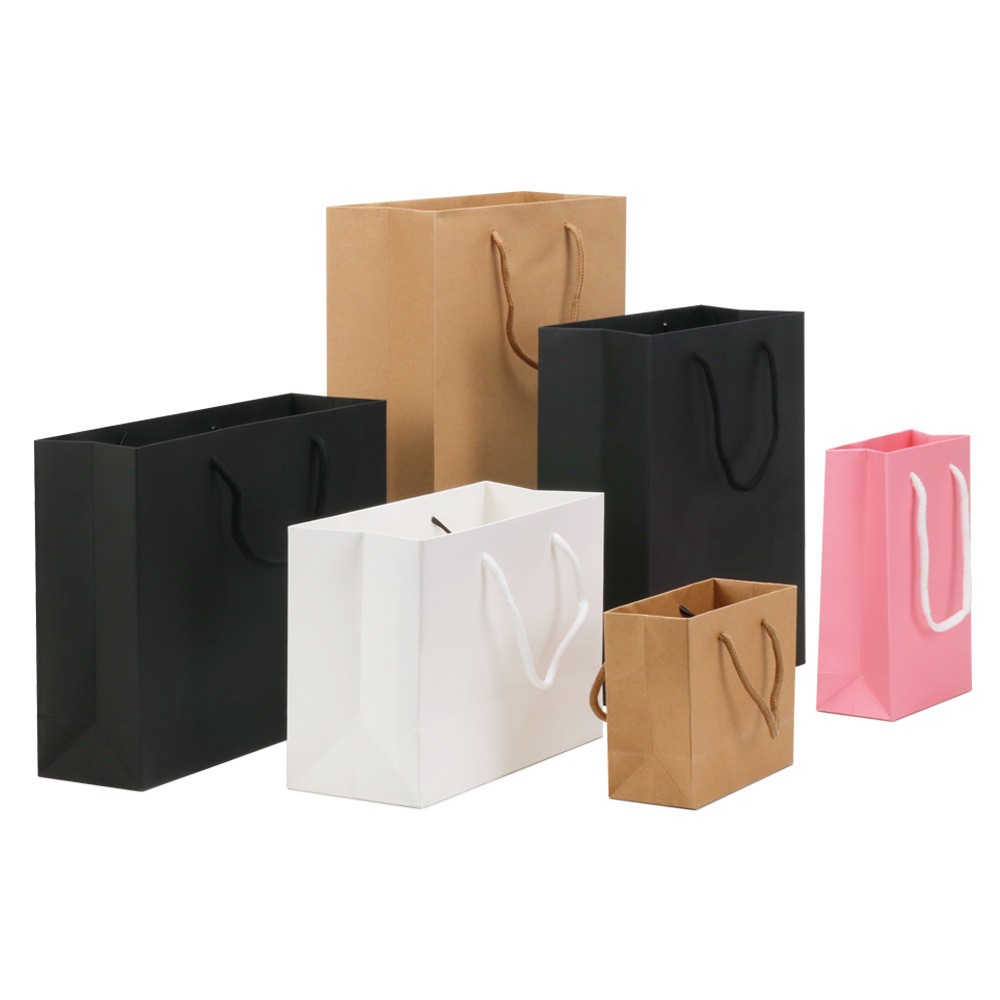 Custom Printing Commercial Luxury Shopping Gift Paper Bag