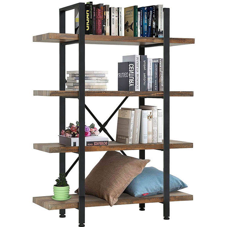 Multifunctional 4-layer heavy-duty household shower storage shelf steel bookshelf household furniture