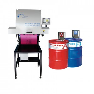 Máquina de sistemas de envasado manual de escuma de poliuretano