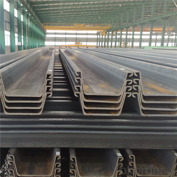 SY295 Hot Rolled U Steel Sheet Pile For Construction
