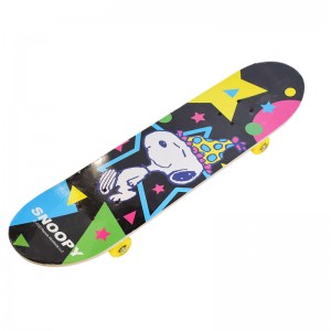 China Fast Fashion Brand Market –  Mr. huolang Professional Double Cocked Skateboard  – Mr. huolang