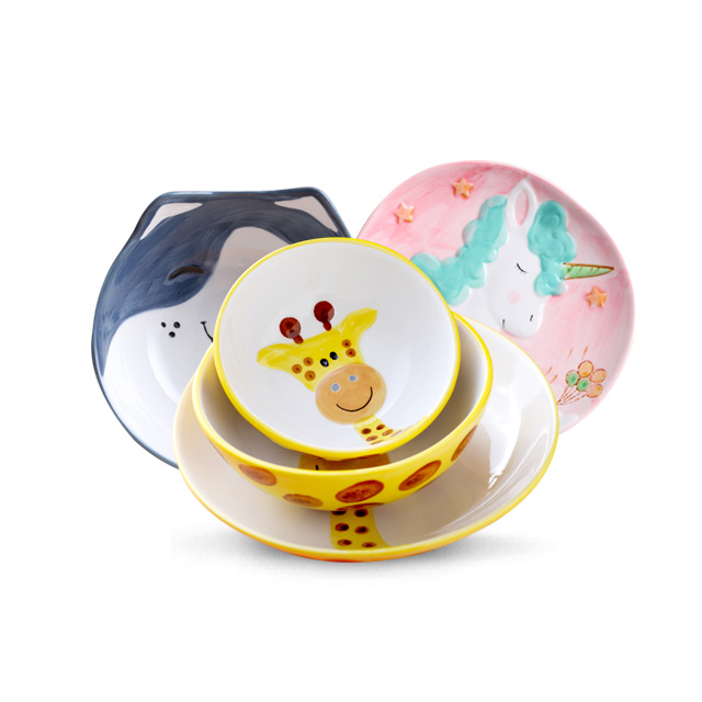 China Cleaning Product Cooperation Partner –  Mr. huolang Cute Pet Porcelain Bowl  – Mr. huolang