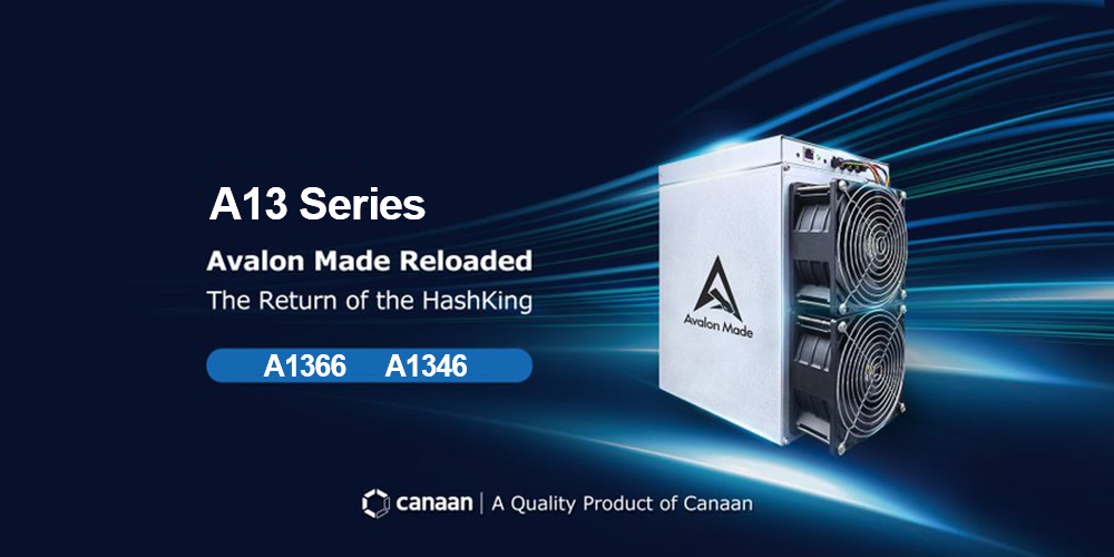 Canaan wypuszcza najnowsze koparki z serii A13
