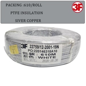 Cable Mil-w-22759 16 Tinned Silver