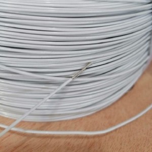 Electronic Wires White High Quality  PTFE