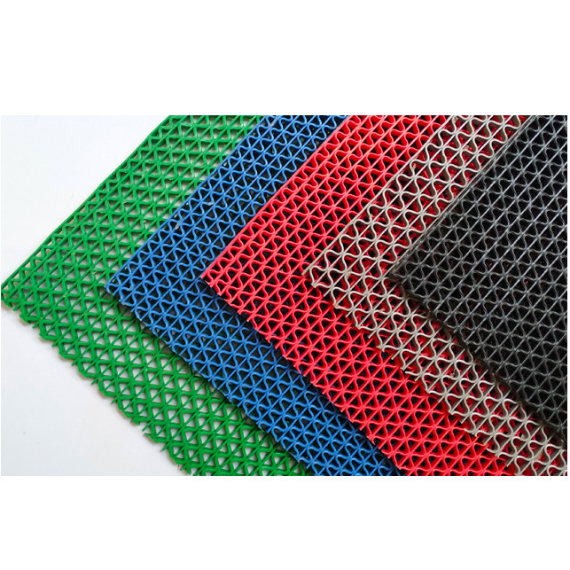 Wholesale Waterproof S Shape Anti-Slip Floor Mat Mesh Carpet Roll  Manufacturer and Supplier