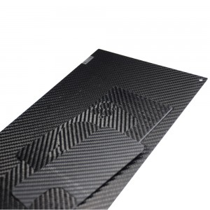 Factory offer 100% Pure carbon fiber sheets plates 1mm 2mm 3mm 4mm