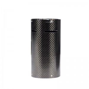 No.1 High Quality Cheap tube 100% carbon Woven Carbon Fiber tube 0.2-0.3mm