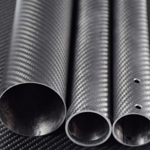 High Strength Custom 3k Carbon Fiber Tube composite Profile