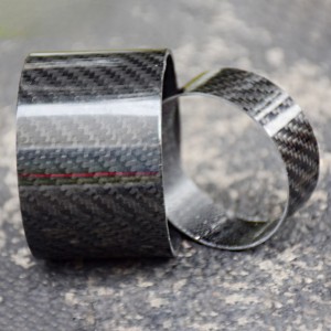 3K twill plain pattern roll wrapped carbon fiber tube
