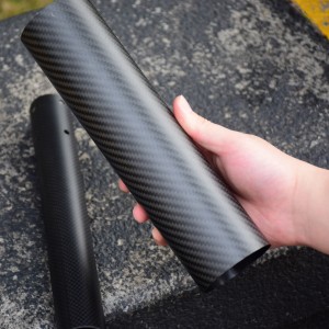 carbon fiber tube with color