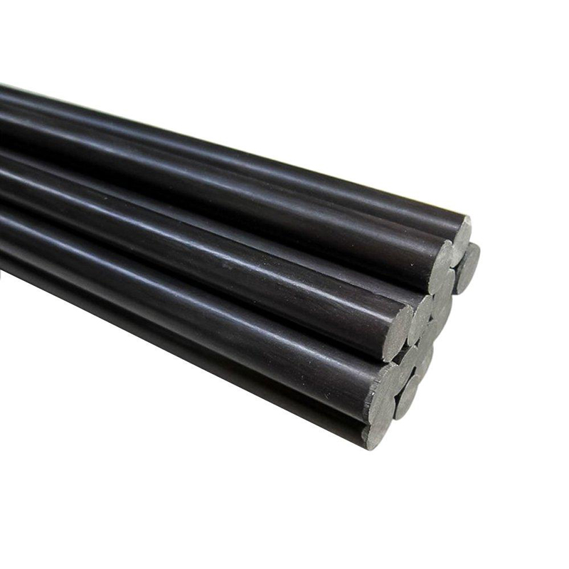 Fixed Competitive Price Carbon Fiber Heating Tubes - Carbon Fiber Solid Tube Pultruded Carbon Fiber Rod Pipe – Snowwing