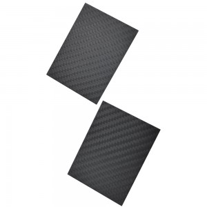 3k Twill Plain Glossy Matte option carbon fiber sheet 200*300mm*2mm carbon fiber plate