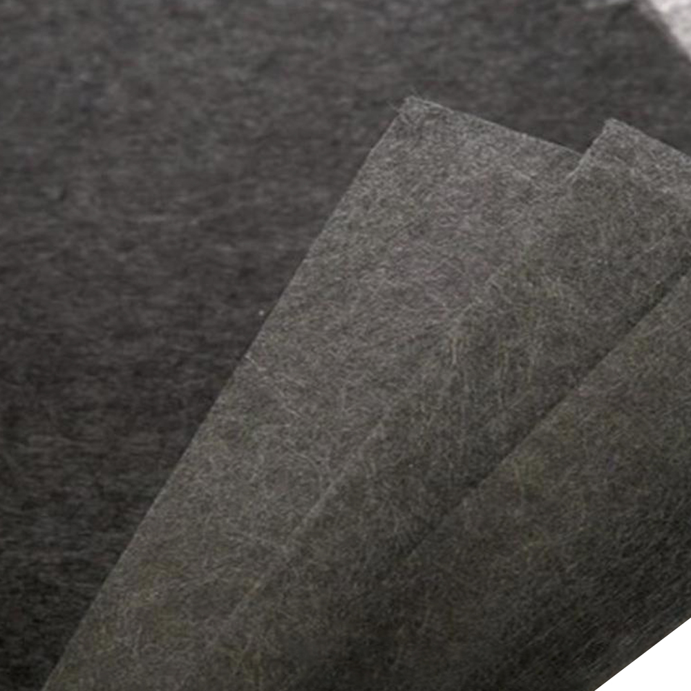 Carbon fiber felt Carbon felt electrode thickness 1mm, size 1 square meter