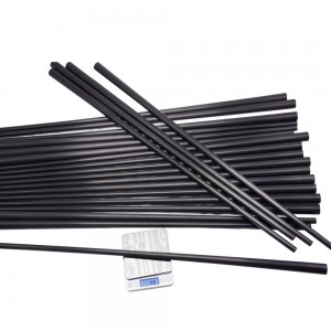 Hot Sale Light Weight High Modulus Customized Carbon Fiber Pole Pool Cue Carbon Billiards Shaft Tail Rod Tube