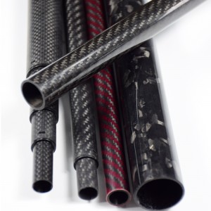 3k 12k Carbon fiber Telescopic Pole And Pultruded Carbon Fiber Oval Tube For Medical Equipment