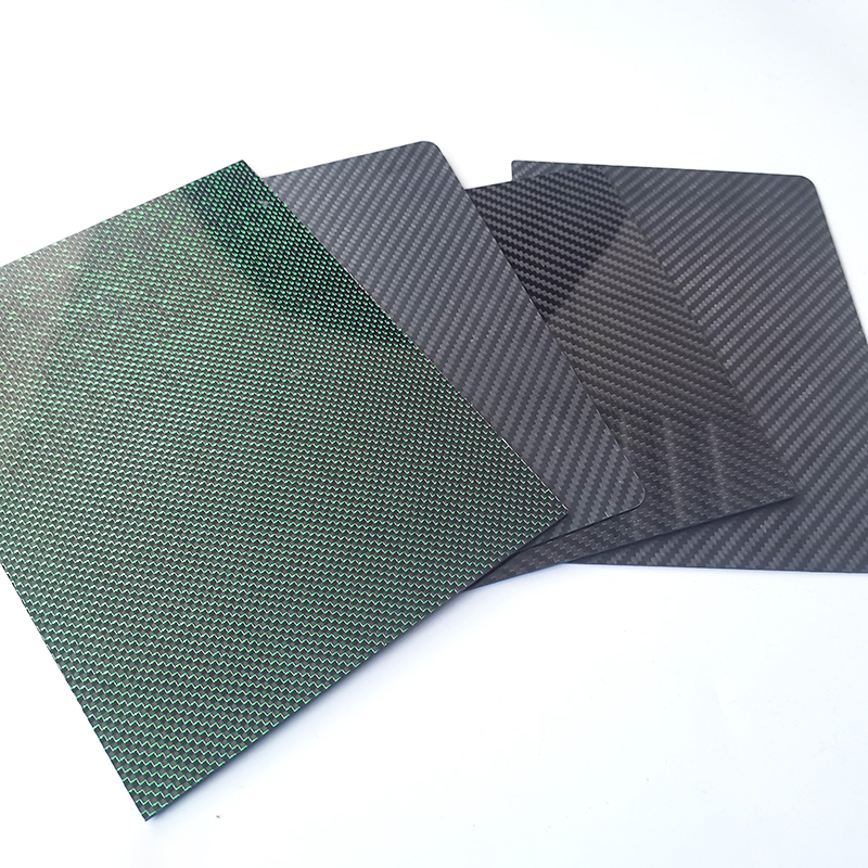 Hot sale Carbon Fiber Sheet 0.3mm - Colored Carbon Fiber Sheet