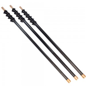 Outdoor Customized Size 2mm Spining Fishing Rod saltwater carbon fiber telescopic pole Carbon Fiber carbon fiber rod