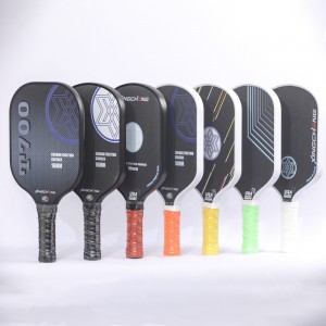Hot Sale China Factory Friction Carbon Fiber Surface Thermoformed 3K Pickleball Paddle