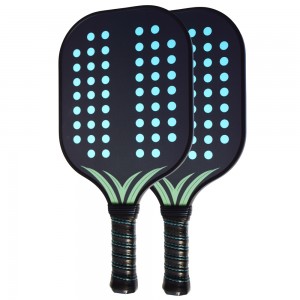 Pickleball Paddle Thermoformed T700 L16.3″ X W7.5″ X T0.62″ Borderless Carbon Surface