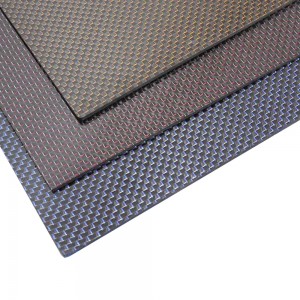 High Quality Light Weight Epoxy Resin Carbon Fiber Sheets Glitter Wholesale Carbon Fiber Plate Sheet