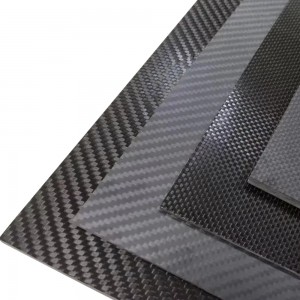Customized Size 10mm 5mm 3mm 1mm 0.2mm carbon fiber plate
