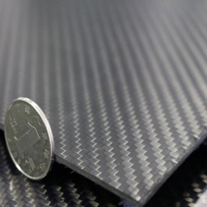 OEM high carbon 3K carbon fiber plain weave glossy matte carbon fiber plate