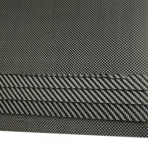 Factory made Twill Abrasion-Resistant carbon fiber sheet