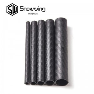 China Carbon fiber tube 10mm 14mm 16mm 18mm