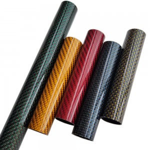 Made in China braiding 1mm 60mm 10mm carbon fibre tube 3k carbon fiber for natural gas