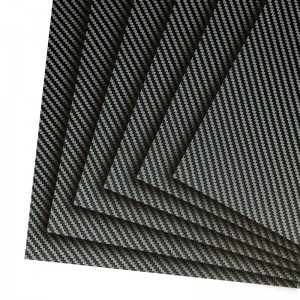 Carbon Fibre Sheet Custom Carbon Fiber Sheet 3k Carbon Fiber Plate Panel