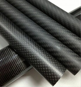 China carbon fiber tube threaded durable 3k twill matte glossy carbon fiber tube