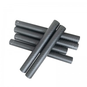 Wholesale Carbon Fiber Oval Tube - 2 meters length carbon fiber tubes twill weave carbon fiber tube – Snowwing