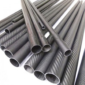 Factory custom carbon fiber tube any size carbon fiber pipe