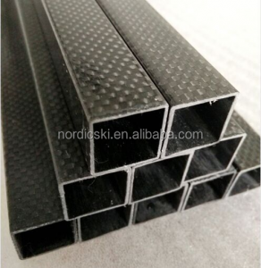 High strength carbon fiber rectangular tube 3k carbon fiber square tubing
