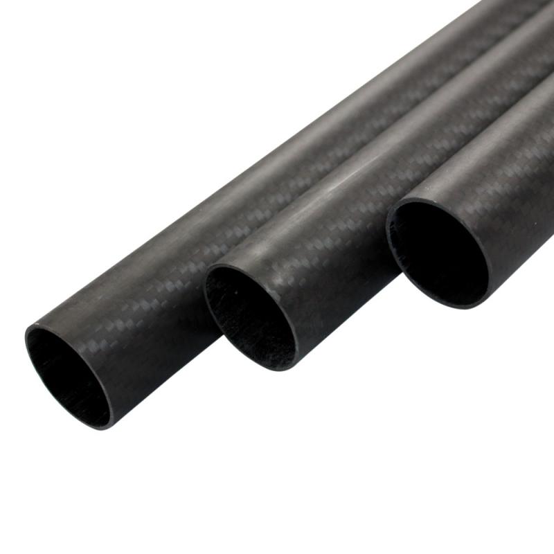 Ewall - 16x14x500mm 3K Carbon Fiber Tube (Twill Light)