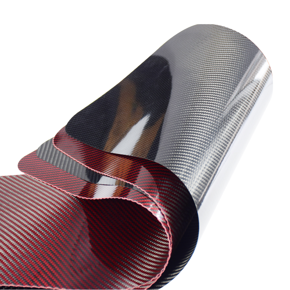 Lowest Price for Carbon Fiber Sheet 20 Mm - 100% carbon fiber sheets soft laminated red color sheets – Snowwing