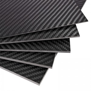 Customized diverse size high quality best price twill plain weave CNC carbon fiber sheet