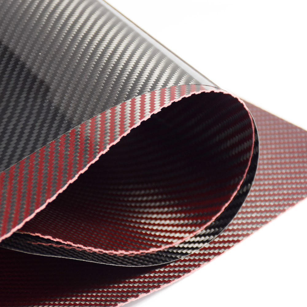 Free sample for Carbon Fiber Sheet Supplier - 1mm 2mm 3mm Rool Wrapped Carbon Fibre Sheet red Twill Heat Resistance Glossy Carbon Fiber Sheets – Snowwing