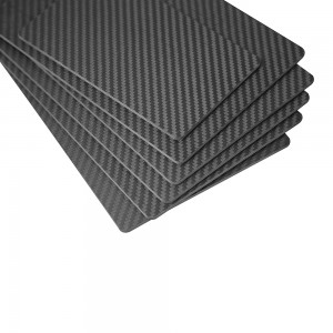 3k twill 3mm matte carbon fiber fabric sheet plates