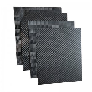 SW Custom Thick Wave Carbon Fiber Composites Sheets