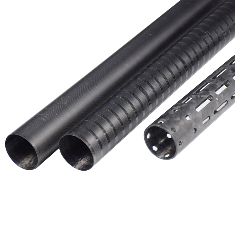 Short Lead Time for Carbon Fiber Pool Tube - forged carbon fiber tubes full size custom cnc cutting heat resistance carbon fibre tubes – Snowwing