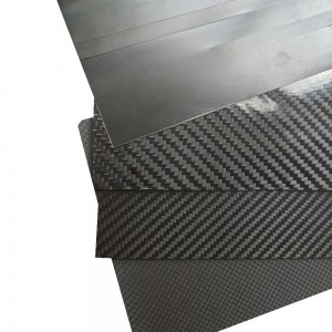 1K/2K/3K twill/ plain cnc custom machining carbon fiber sheet, carbon fiber plate