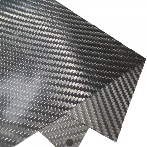 1K/2K/3K twill/ plain cnc custom machining carbon fiber sheet, carbon fiber plate