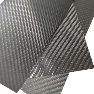 High Strength Glossy 3K Carbon Fiber Sheet