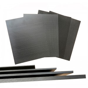China 100% Carbon fiber sheet cnc cutting sheet parts plate Sheets