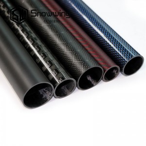 26mm 30mm 50mm 100mm large carbon fiber heat resistant tube