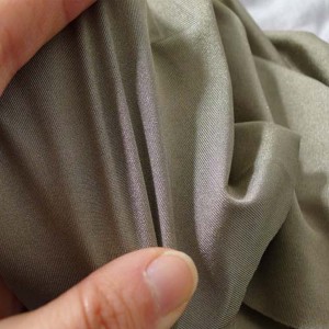 Silver coated spandex conductive/shielding fabric