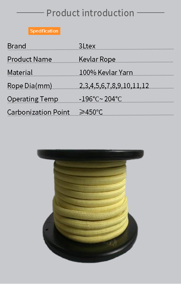 China kevlar rope manufacturers and suppliers