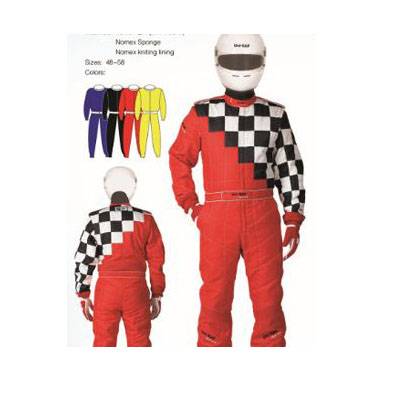 Racing stafety garments 